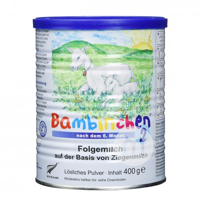 Bambinchen 德國藍色星球羊奶粉2段*6 海外本土原版