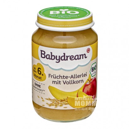 【2件】Babydream 德國Babydream有機果蔬雜糧混合泥 海外本土原版