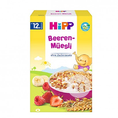 HiPP 德國喜寶全穀物香蕉槳果麥片12個月以上 海外本土原版