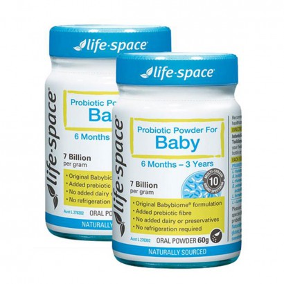 【2件價】Life Space 澳洲生活空間6個月-3歲嬰兒益生菌粉60g 海外本土原版