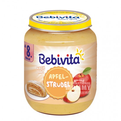 【2件】Bebivita 德國貝唯他蘋果派混合泥8個月以上 海外本土原版