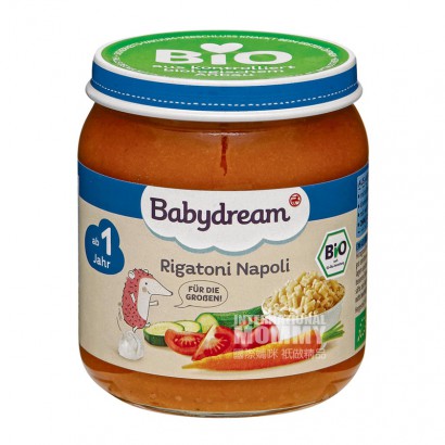 Babydream 德國Babydream有機番茄蔬菜義大利面泥1歲以上*6 海外本土原版