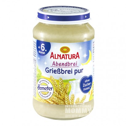 ALNATURA 德國ALNATURA有機小麥粗麵粉晚安泥*6 海外本土原版