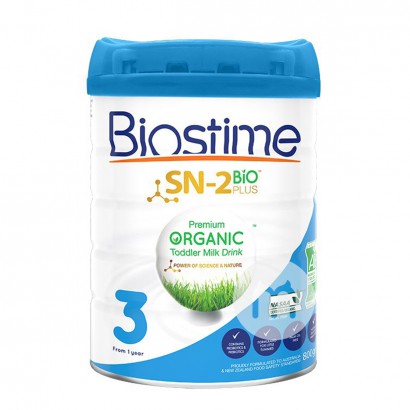 Biostime 澳洲合生元有機嬰兒奶粉3段 800g*6罐 澳洲本土原版