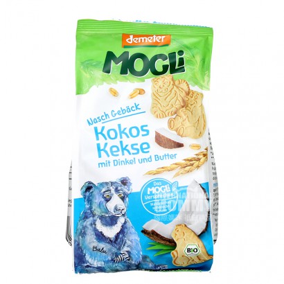 【4件】MOGLi 德國摩格力叢林動物椰子餅乾 海外本土原版