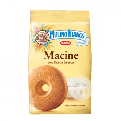 MULINO BIANCO 義大利白磨坊曲奇奶油圓磨盤造型餅乾 海外本土原版