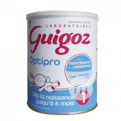 Guigoz 法國古戈氏奶粉標準1段奶粉*6罐 海外本土原版