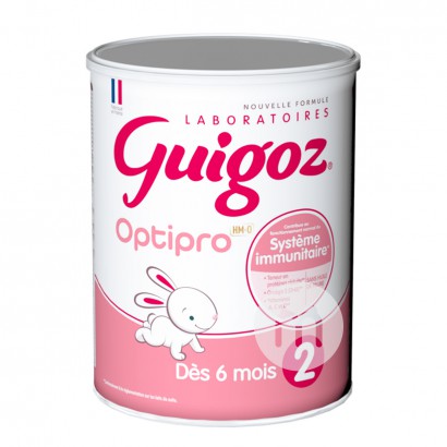 Guigoz 法國古戈氏奶粉標準2段奶粉*6罐 海外本土原版