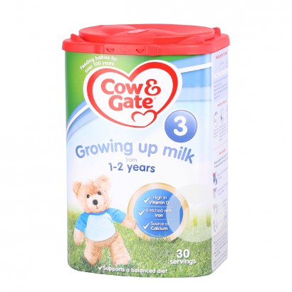 Cow&Gate 英國牛欄奶粉3段*4罐 海外本土原版