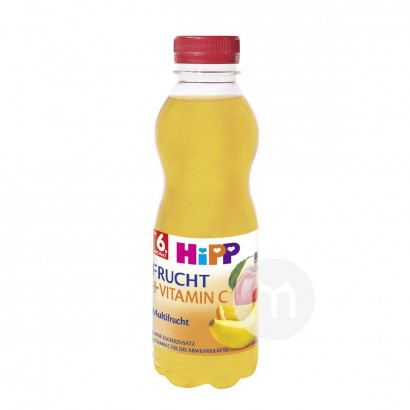 HiPP 德國喜寶蘋果香蕉柳丁果汁500ml*6 海外本土原版