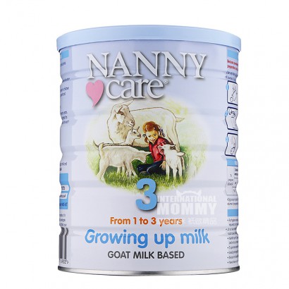 Nannycare 英國高端羊奶粉3段*4罐 海外本土原版