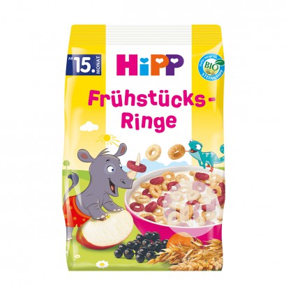 HiPP 德國喜寶水果穀物早餐麥圈15個月以上*5 海外本土原版