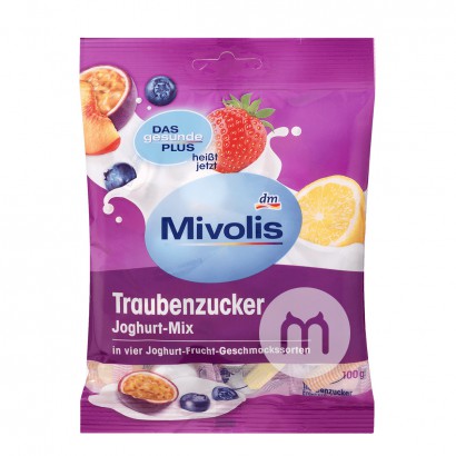【4件】Mivolis 德國Mivolis兒童優酪乳味葡萄糖含片 海外...