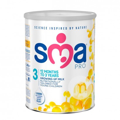 SMA 英國惠氏嬰兒奶粉3段 800g*4罐 英國本土原版