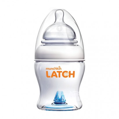 Munchkin 美國麥肯齊防脹氣LATCH寬口奶瓶120ml 0個月以上 海外本土原版