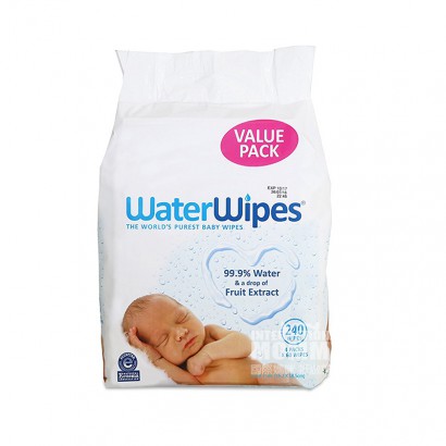 Waterwipes 愛爾蘭Waterwipes無添加劑嬰幼兒濕巾240片 海外本土原版