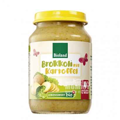 LEBENSWERT 德國樂博維有機馬鈴薯西蘭花蔬菜泥4個月以上 海外本土原版