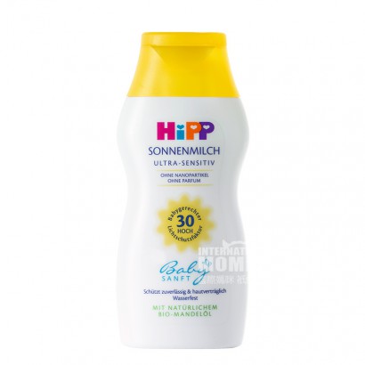 HiPP 德國喜寶有機抗敏嬰幼兒童防曬霜LSF30 海外本土原版