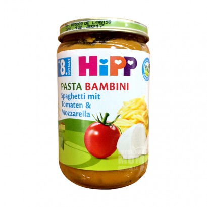 HiPP 德國喜寶有機番茄無鹽乾酪意面泥 海外本土原版