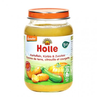 【6件】Holle 德國凱莉有機西葫蘆南瓜土豆泥 海外本土原版