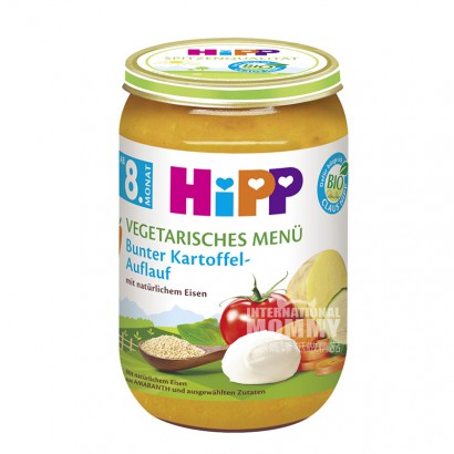 【4件】HiPP 德國喜寶有機多彩土豆泥 海外本土原版
