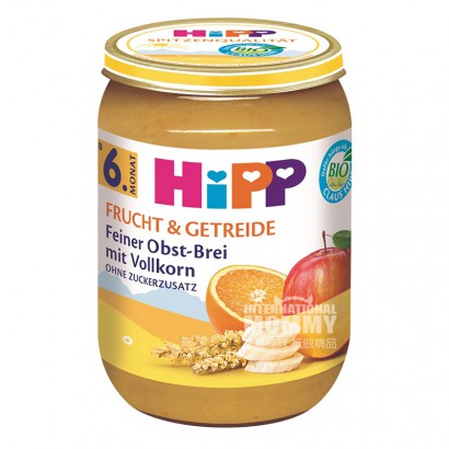 HiPP 德國喜寶有機水果穀物混合泥6個月以上 海外本土原版