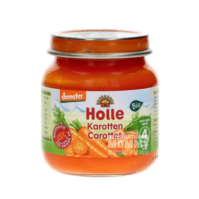 【2件】Holle 德國凱莉有機胡蘿蔔泥4個月以上 海外本土原版