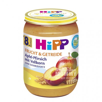 HiPP 德國喜寶有機水果粗糧穀物混合泥8個月以上*6 海外本土原版