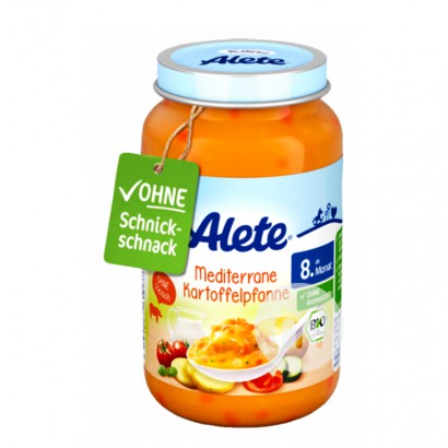 Nestle 德國雀巢Alete系列有機蔬菜牛奶泥 海外本土原版