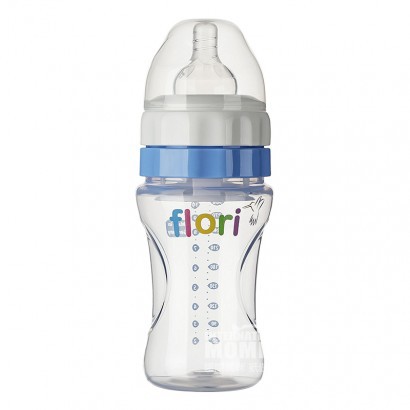 Flori 德國Flori寶寶防脹氣寬口徑保鮮奶瓶300ml 全階段 ...