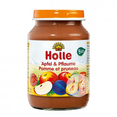 Holle 德國凱莉有機蘋果李子泥6個月以上 海外本土原版