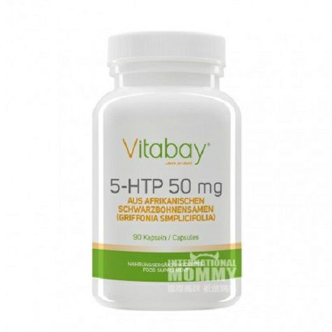 Vitabay 德國Vitabay 5-HTP抗抑鬱安神片90粒 海外本土原版