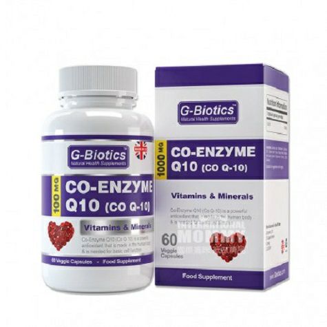 G Biotics 英國G Biotics輔酶Q10膠囊60粒 海外本土原版