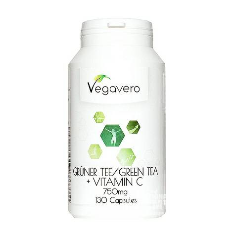 Vegavero 德國Vegavero綠茶+維生素C膠囊 海外本土原版
