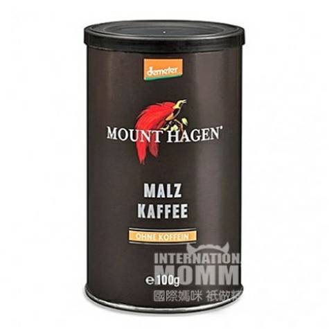MOUNT HAGEN 德國哈根山有機麥芽速溶咖啡100g 海外本土原版