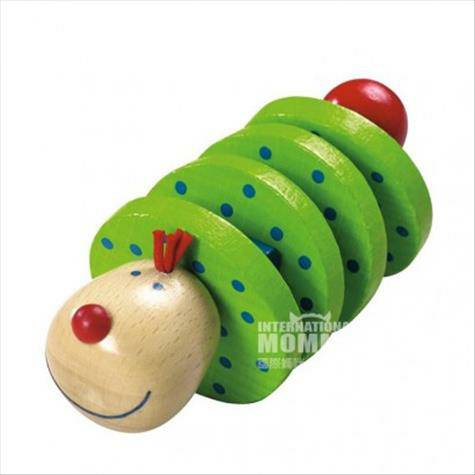 HABA 德國HABA木制毛毛蟲兒童玩具 海外本土原版
