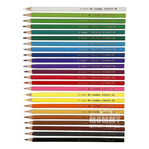 LYRA 德國藝雅兒童水溶性彩色鉛筆24支裝 海外本土原版