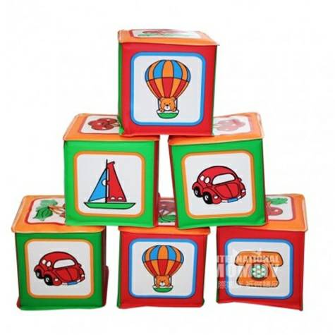 Bieco 德國Bieco兒童寶寶益智早教智力積木玩具6個裝 海外本土...