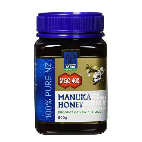 Manuka health 新西蘭蜜紐康活性麥盧卡蜂蜜MGO400+ 500g 海外本土原版