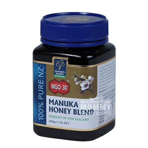 Manuka health 新西蘭蜜紐康活性麥盧卡蜂蜜MGO30+ 500g 海外本土原版