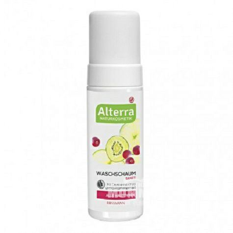 Alterra 德國Alterra天然有機蔓越莓獼猴桃潔面泡沫孕婦可用 海外本土原版