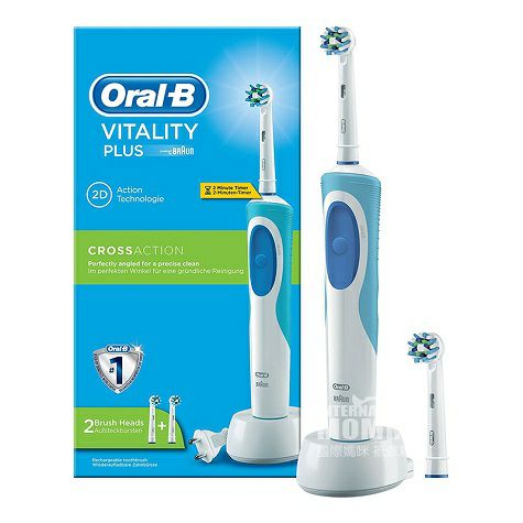 BRAUN 德國博朗oral-b歐樂B成人充電式多角度清潔2D電動牙刷 海外本土原版