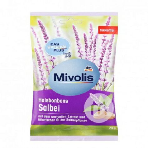 Mivolis 德國Mivolis鼠尾草潤喉糖*5 海外本土原版
