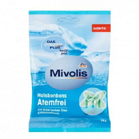 Mivolis 德國Mivolis薄荷潤喉糖*5 海外本土原版