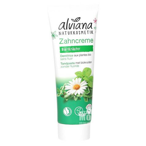 Alviana 德國Alviana有機中草藥舒緩敏感牙膏 海外本土原版