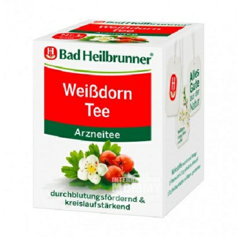 Bad Heilbrunner 德國海樂泉有助於心血管功能山楂草藥茶*5 海外本土原版