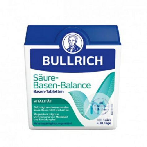 BULLRICH 德國BULLRICH酸堿平衡調節片去痛風降尿酸180片 海外本土原版
