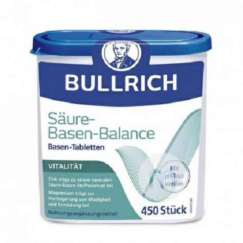 BULLRICH 德國BULLRICH酸堿平衡調節片去痛風降尿酸450片 海外本土原版
