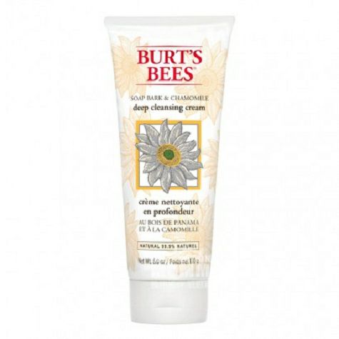 BURT'S BEES 美國小蜜蜂天然洋甘菊深層潔淨洗面奶 海外本土原版
