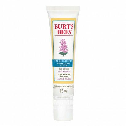 BURT'S BEES 美國小蜜蜂天然草本水之初賦活高效補水保濕眼霜 海外本土原版